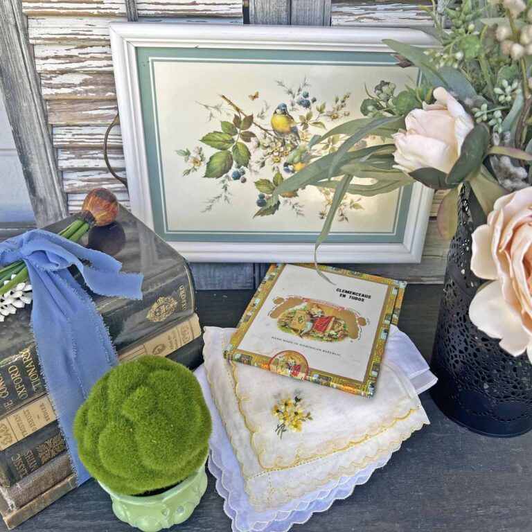 Spring Thrift Haul plus Faux Jadeite DIY Hack