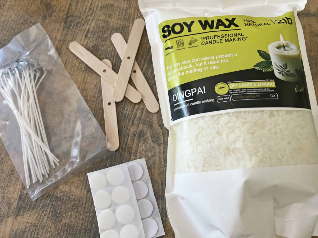 faux jadeite candle 3 ways