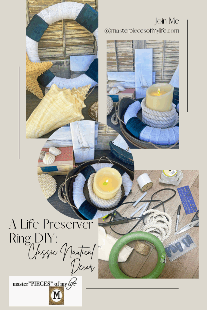 life preserver ring DIY Pinterest