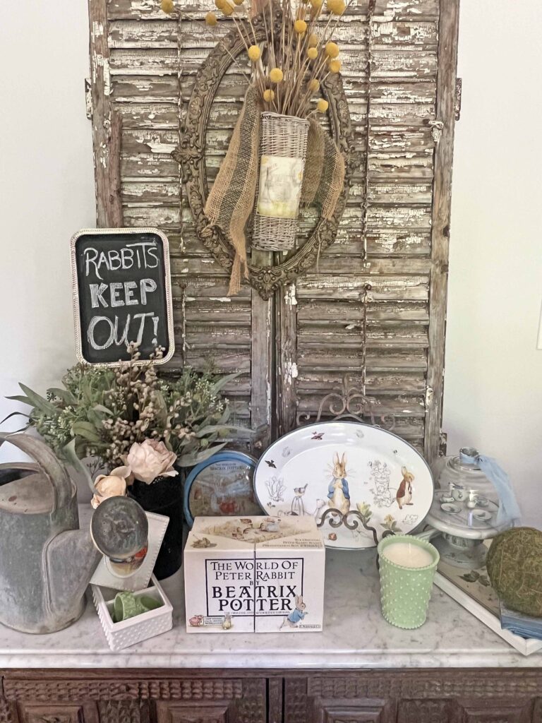 The Tale of Peter Rabbit Table Styling