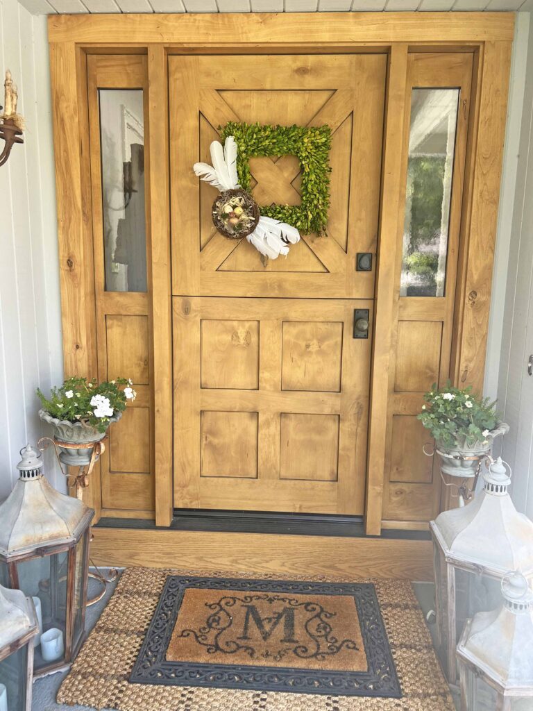 how to refresh a spring porch