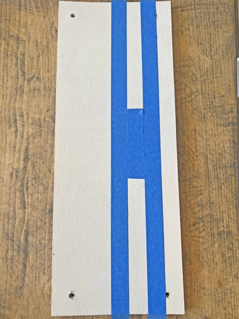 DIY America Grunge Sign from Dollar Tree Wooden Pieces