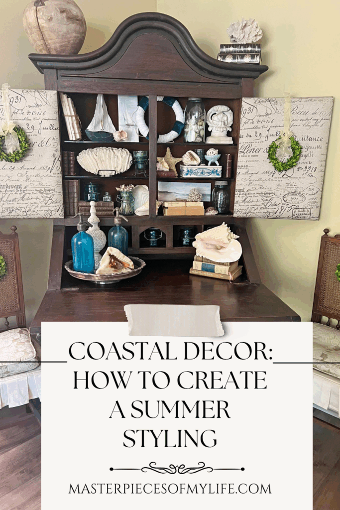 Coastal decor: How to create a summer styling Pinterest