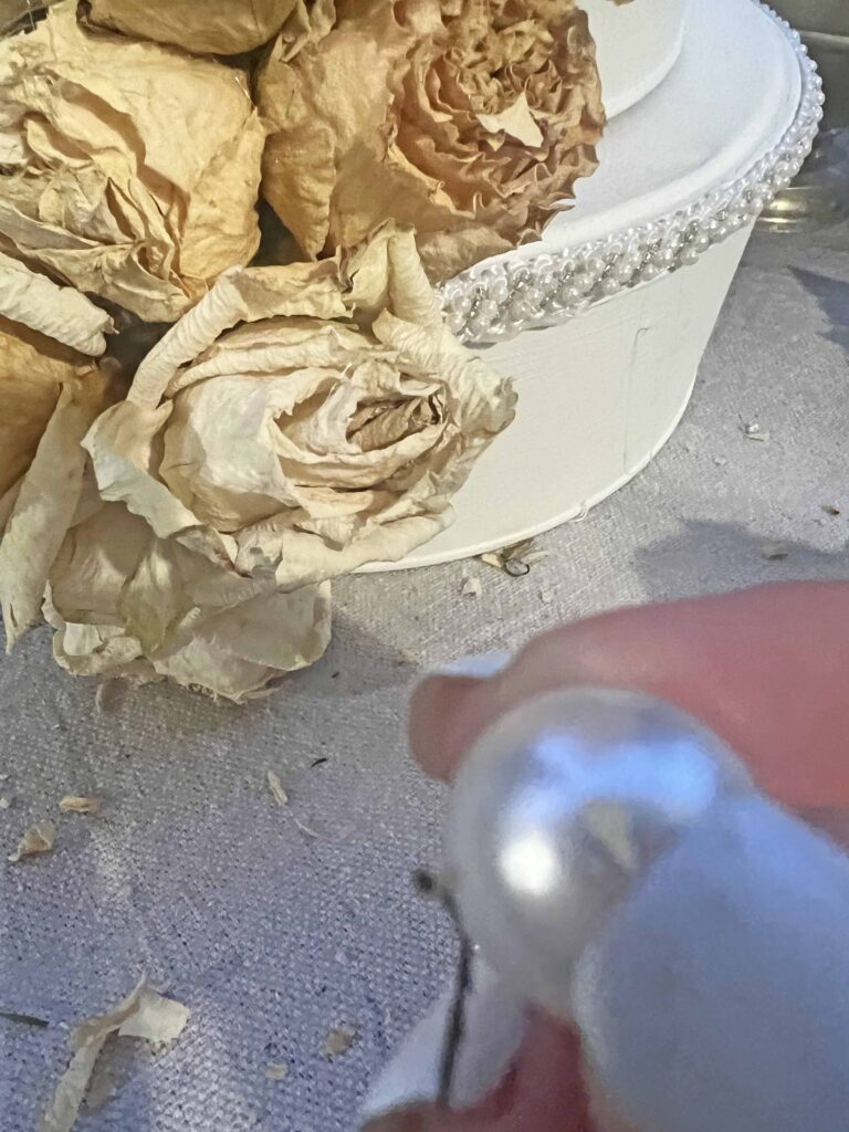 How to Make A Faux Cake from thrifted Cake Tins