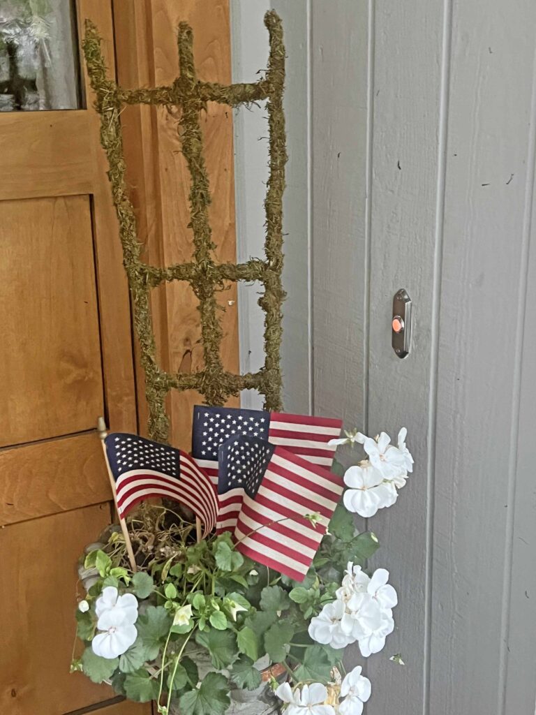 Patriotic Curb Appeal Design with Style