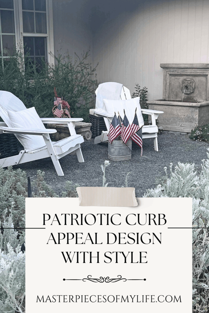 Patriotic Curb Appeal Design with Style Pinterest