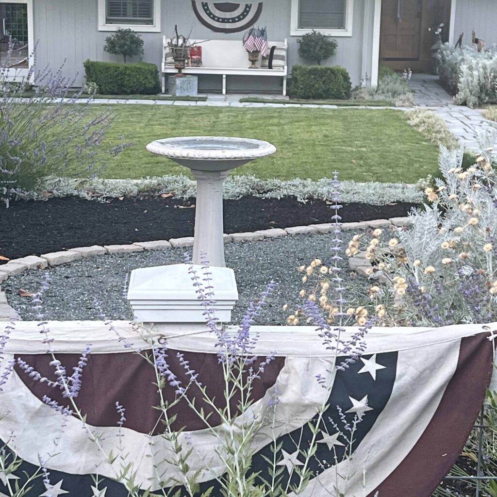 Patriotic Curb Appeal Design with Style