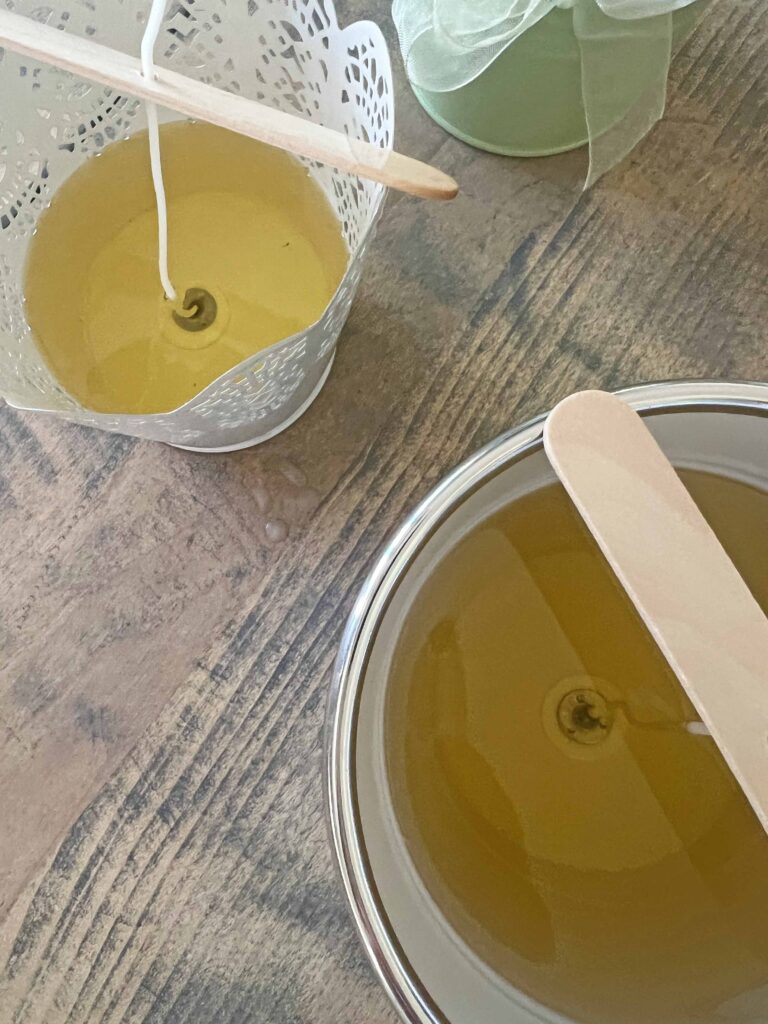 How to DIY a Citronella Candle