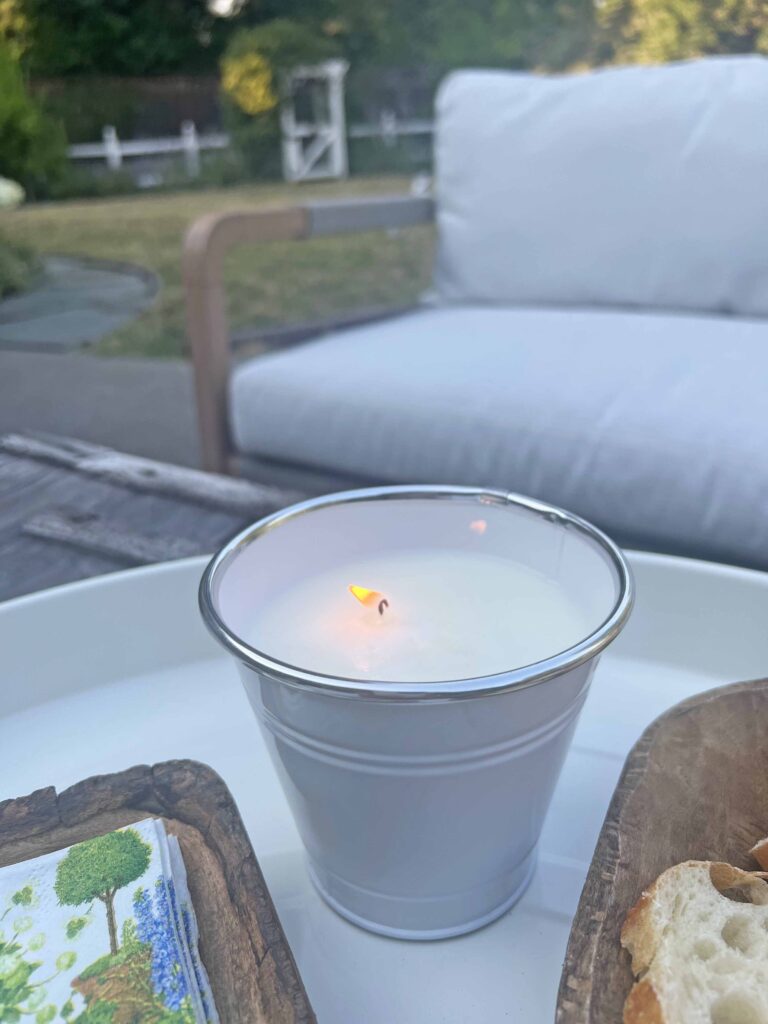 How to DIY a Citronella Candle