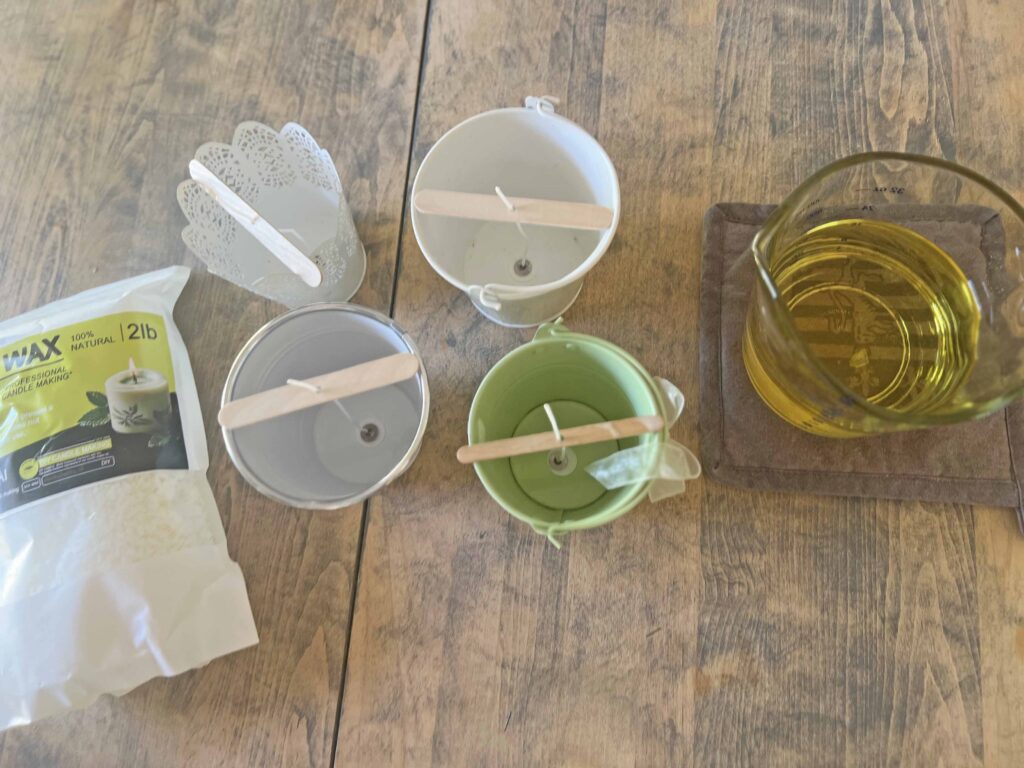 How to DIY a Citronella Candle