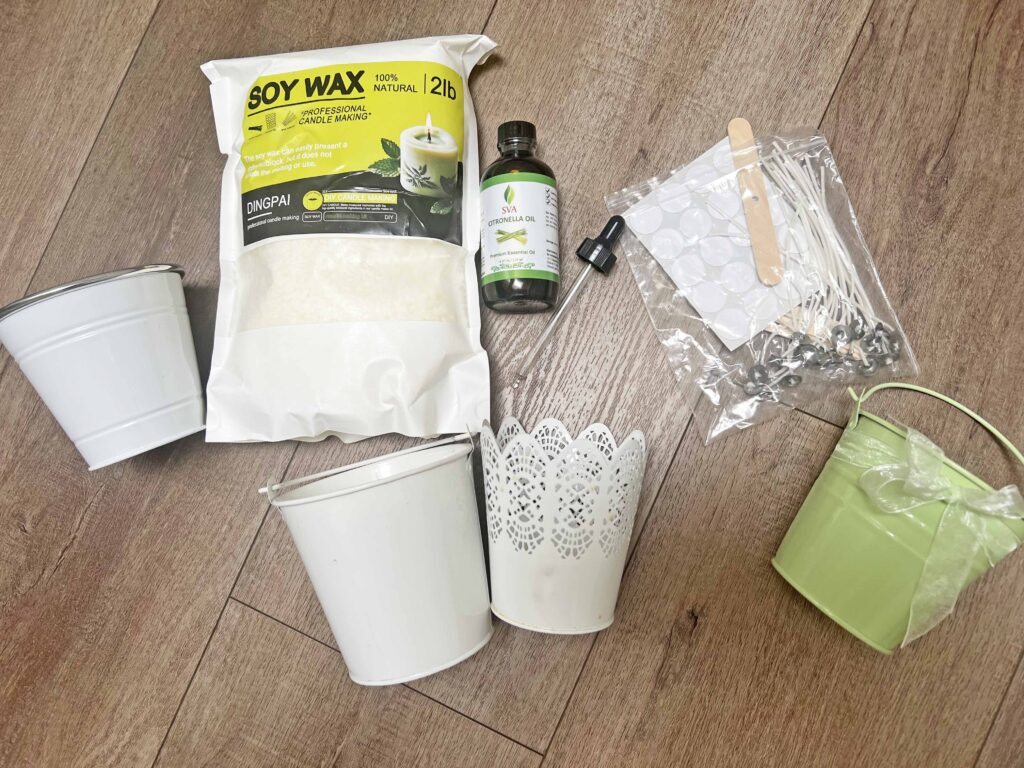 How to DIY a Citronella Candle