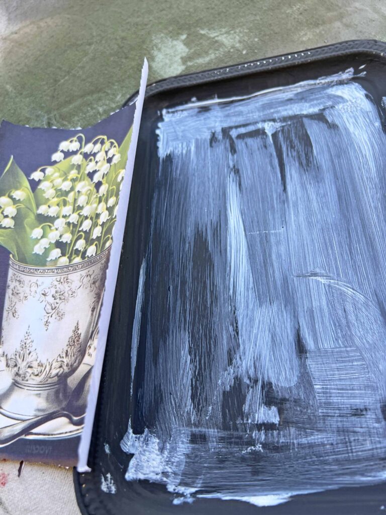 Toleware dupe how to vintage decor