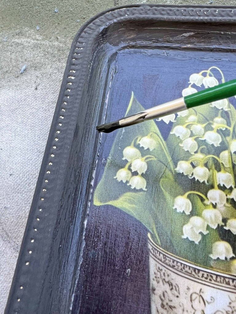 Toleware dupe how to vintage decor