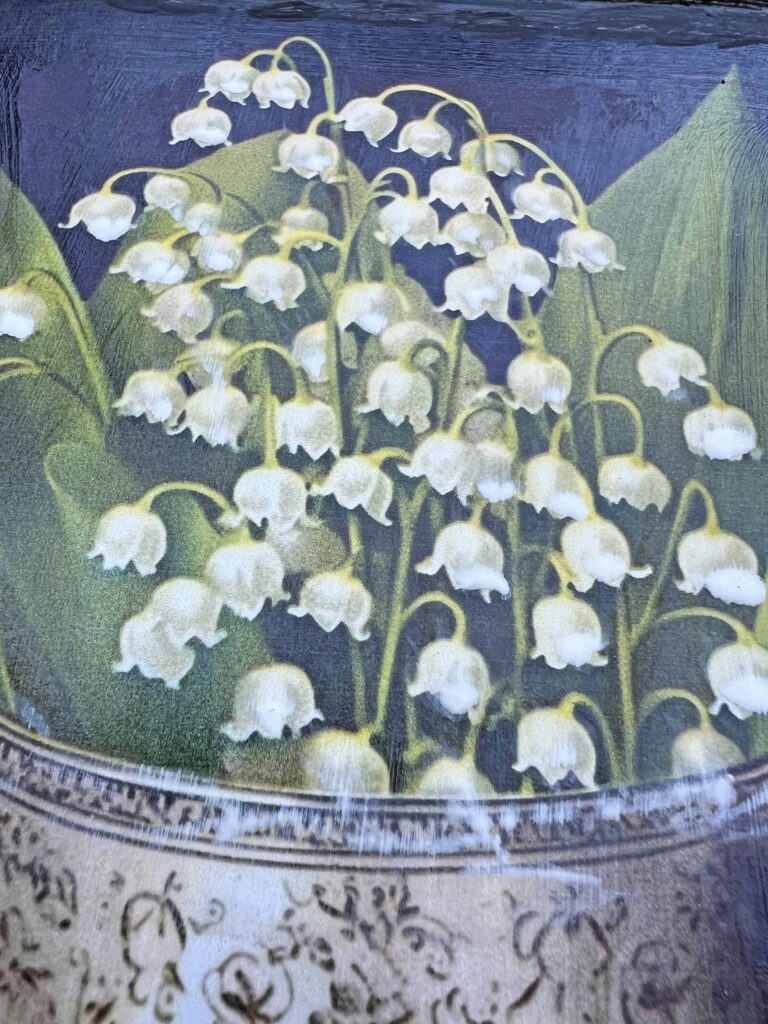 Toleware dupe how to vintage decor