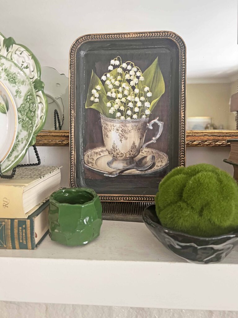 Toleware dupe how to vintage decor