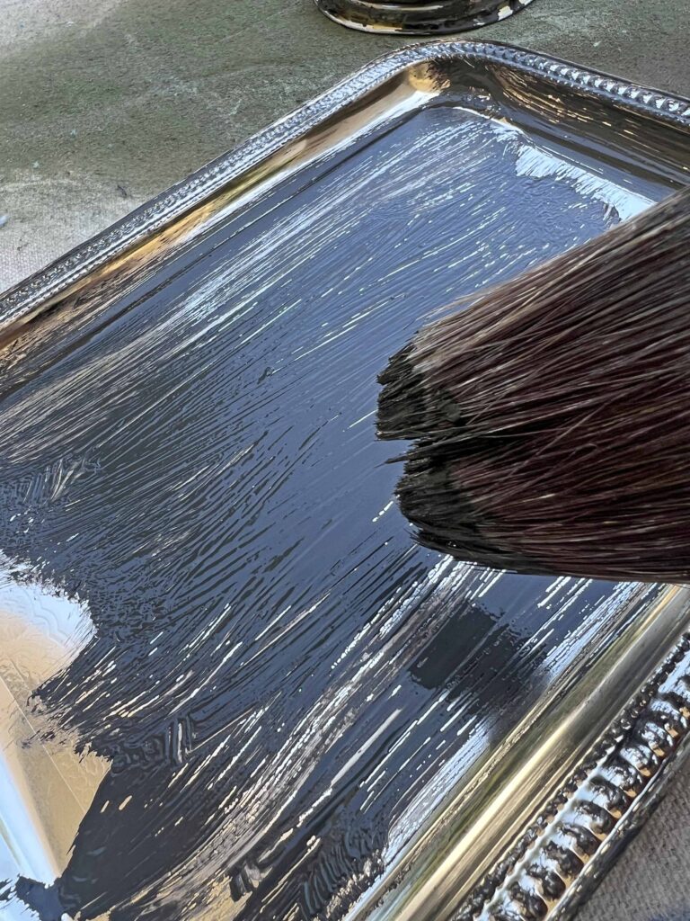 Toleware dupe how to vintage decor