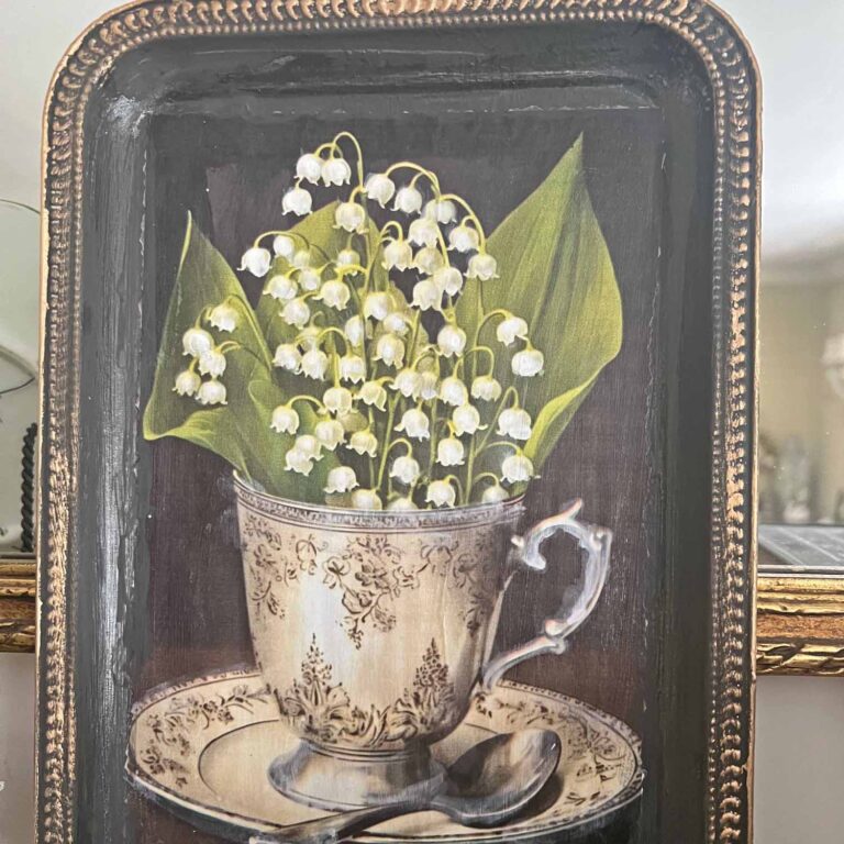 Vintage Decor DIY: Creating the Toleware Look the Easy Way