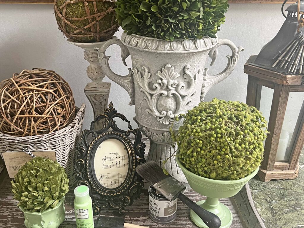 thrift store flips using paint