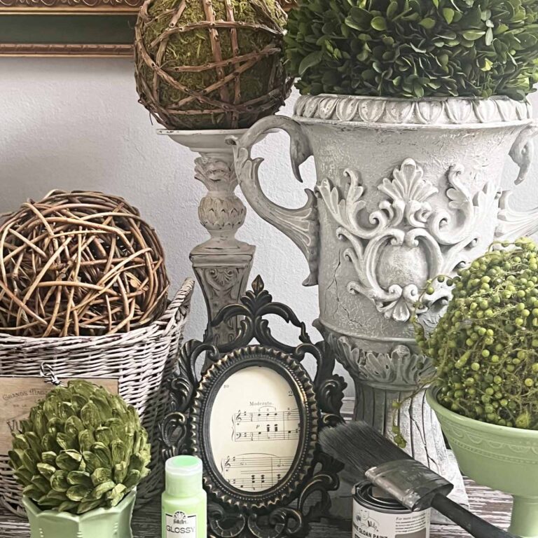 How to Flip Thrift Store Finds Using Paint