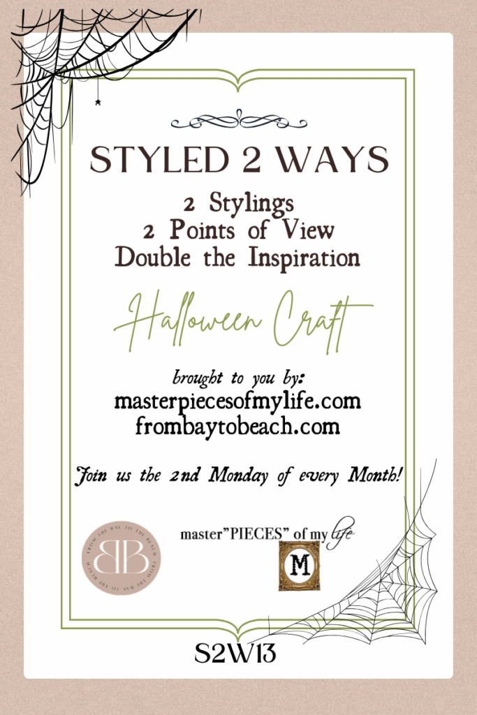 styled 2 ways Halloween craft