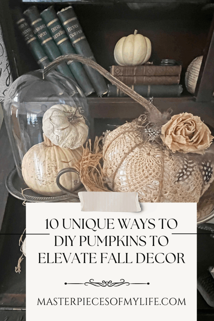10 unique ways to DIY pumpkins to elevate fall decor