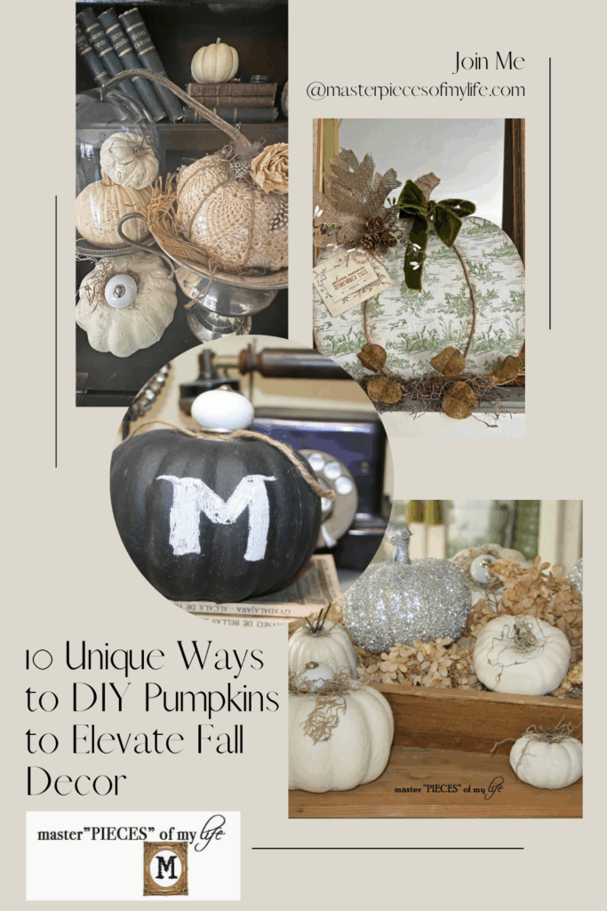 10 unique ways to DIY pumpkins to elevate fall decor