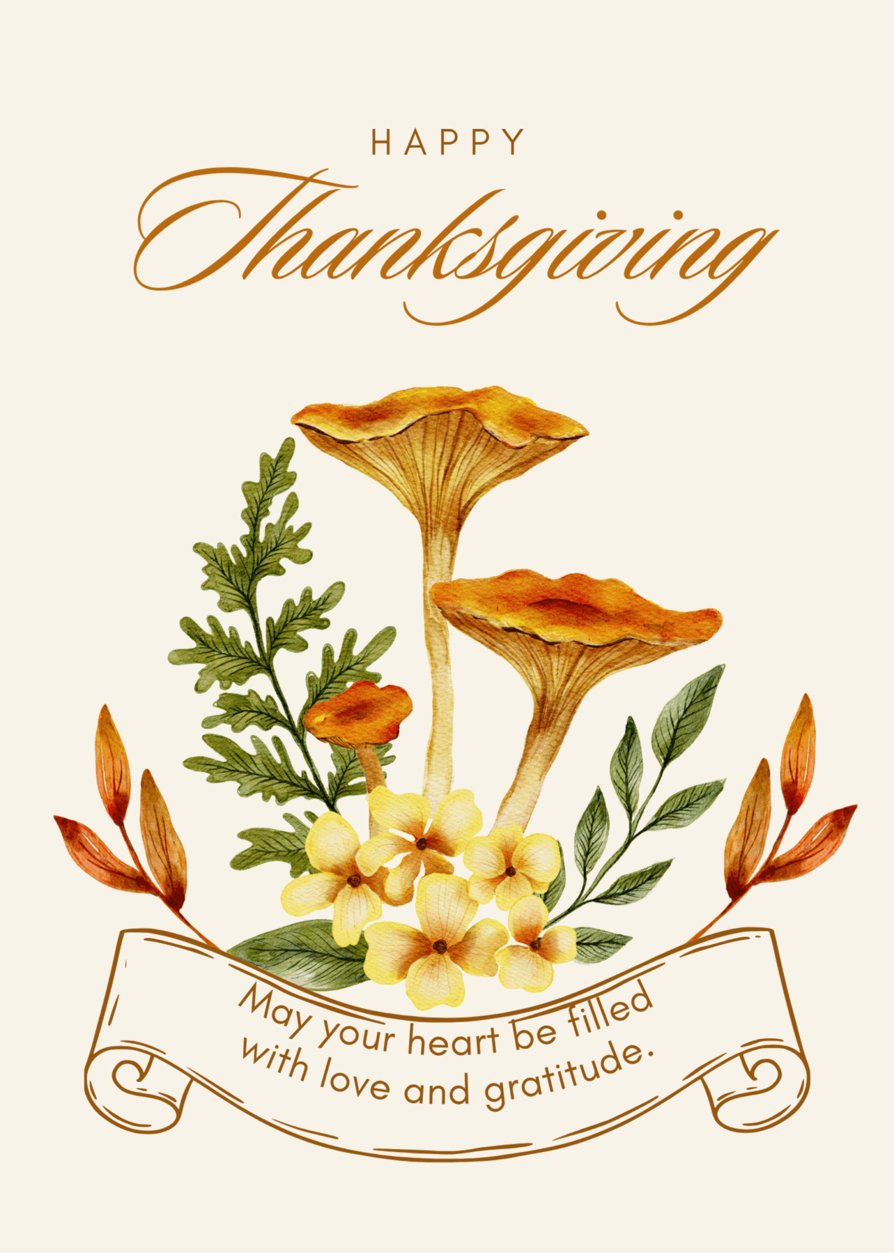 Thanksgiving Guide with Free Printable Panner