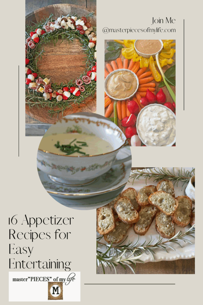 Appetizer Recipes for Easy Entertaining Pinterest