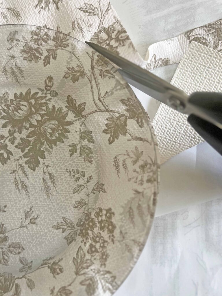 Brown Transferware hack DIY