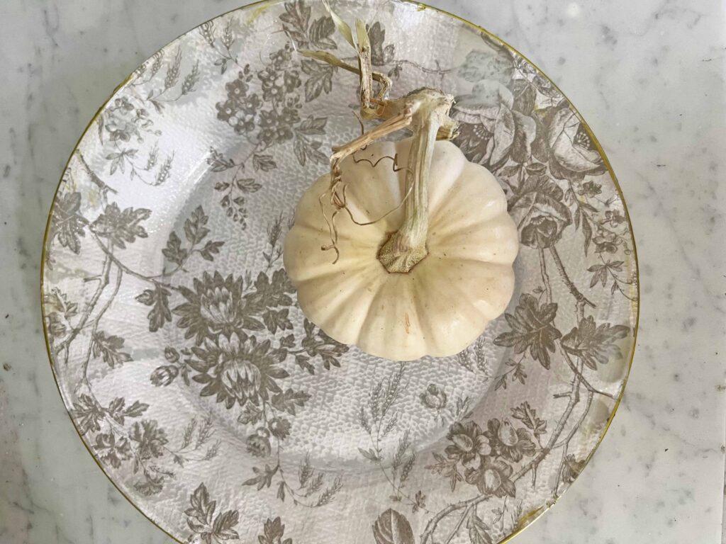 Brown Transferware hack DIY