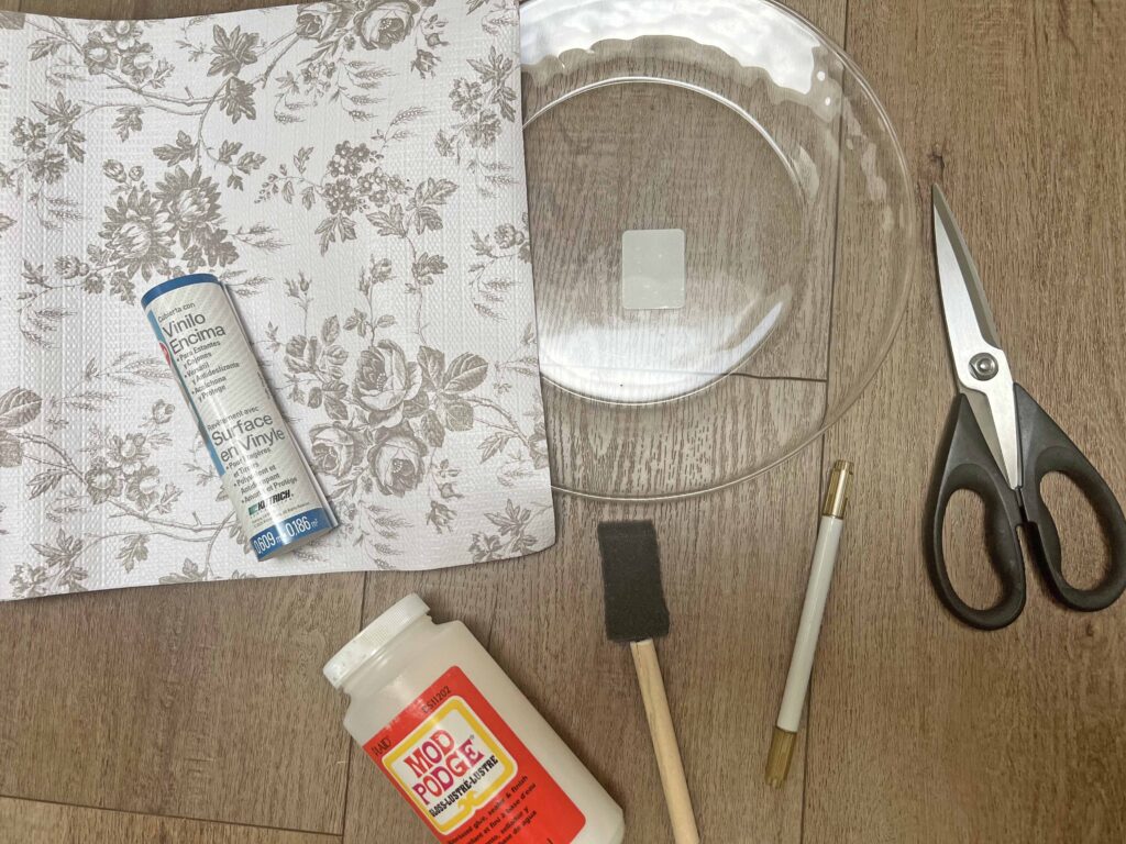 Brown Transferware hack DIY