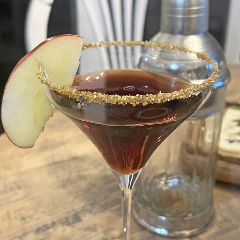 Poison Apple Martini Halloween Cocktail Recipe