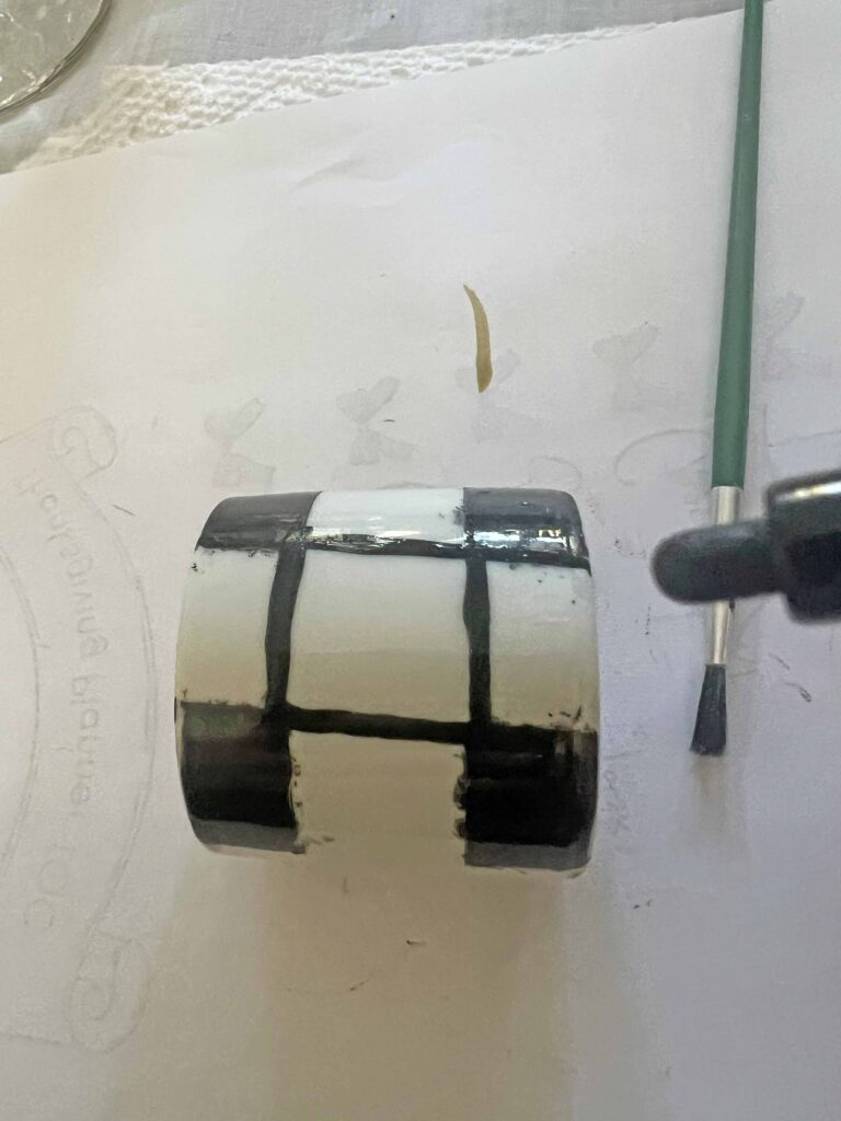 MacKenzie Childs Napkin Ring Dupe DIY