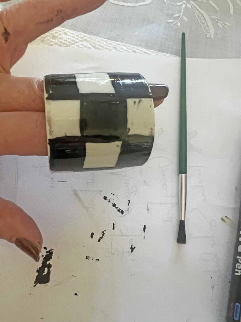 MacKenzie Childs Napkin Ring Dupe DIY