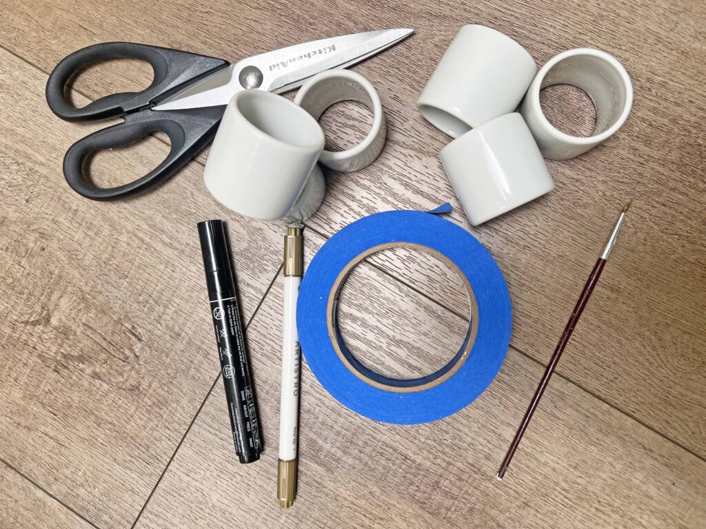 MacKenzie Childs Napkin Ring Dupe DIY