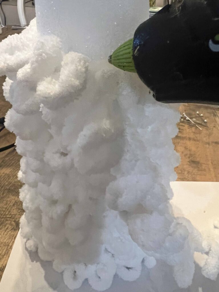 pearl loopy Yarn Christmas Tree DIY