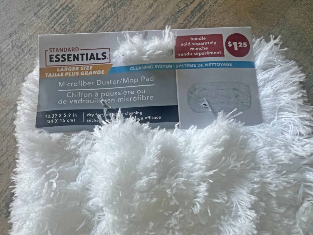 easy Christmas stocking upcycle using Dollar Tree supplies