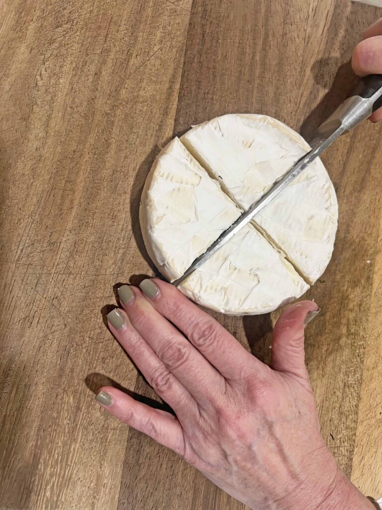 mini Christmas tree cheese bites appetizer recipe