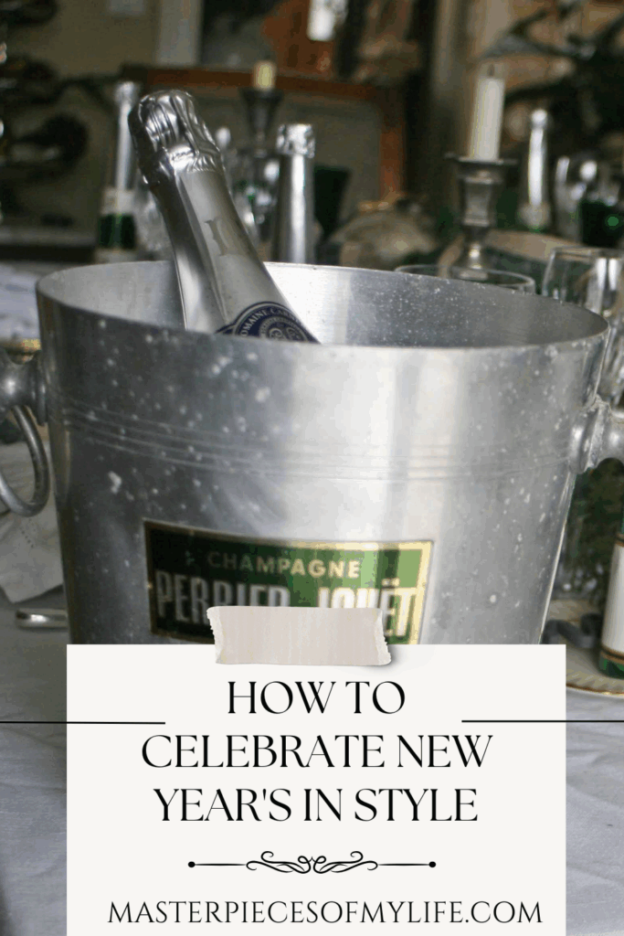 How to celebrate New Year's in Style Pinterest