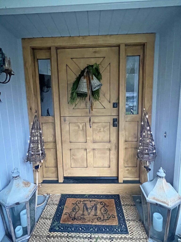 decking the front halls for the holiday season
