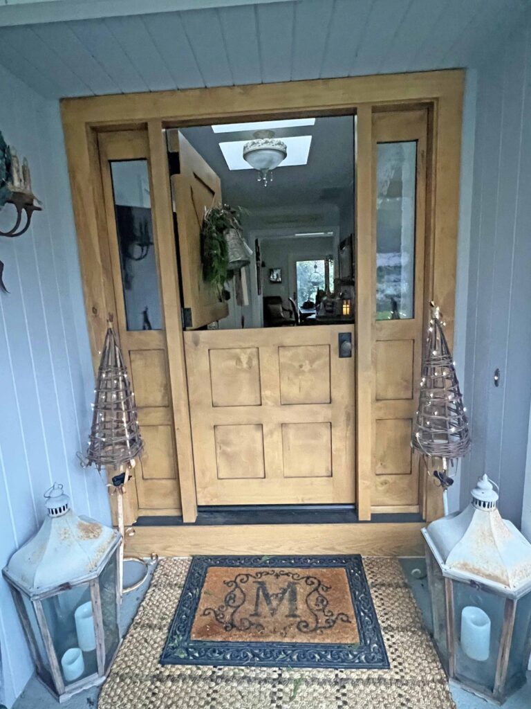 decking the front halls for the holiday season