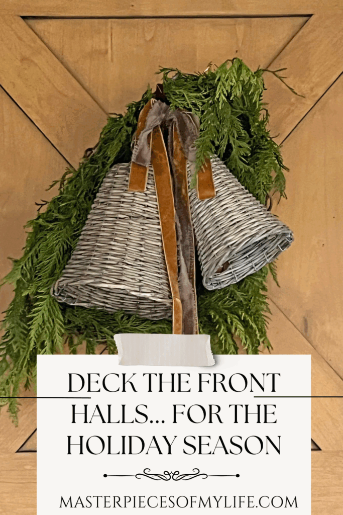 decking the front halls for the holiday season Pinterest