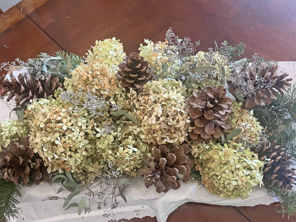 How to Style a Rustic Dough Bowl for the Holidays with Natural Elements