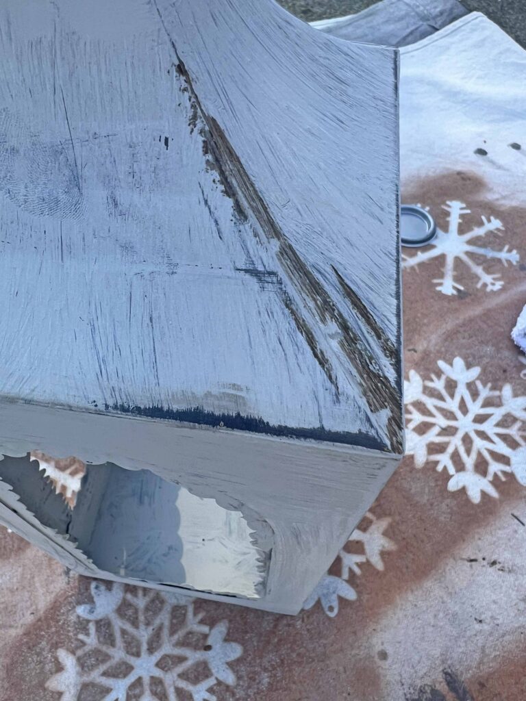 Dollar Tree lantern glow-up inspired by Terrain