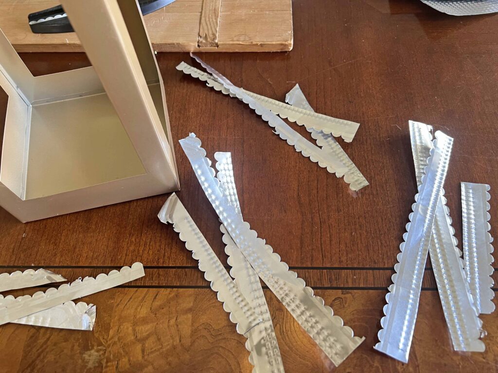 Dollar Tree lantern glow-up inspired by Terrain