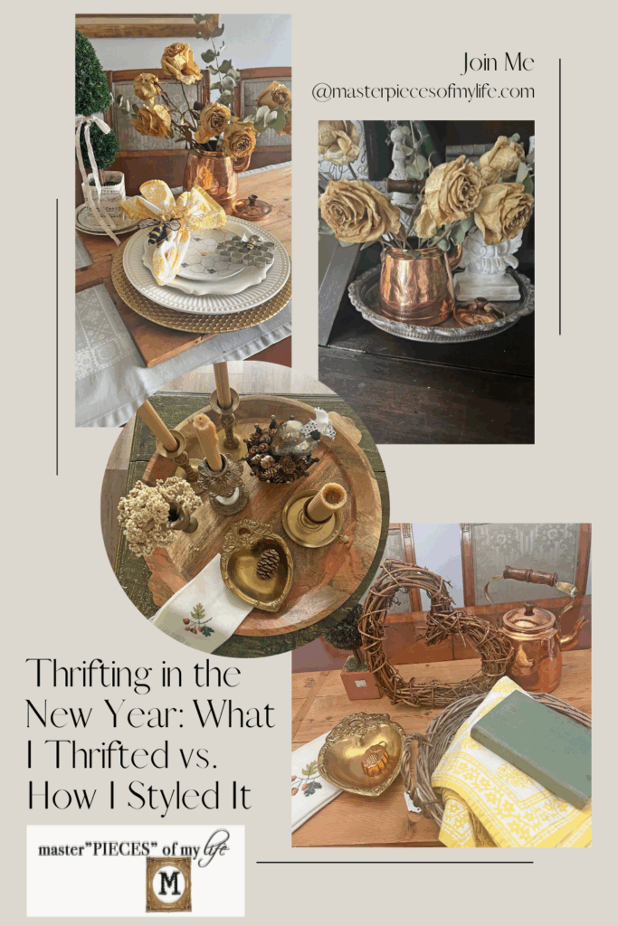 Thrifting in the new year: what I thrifted vs. how I styled it Pinterest