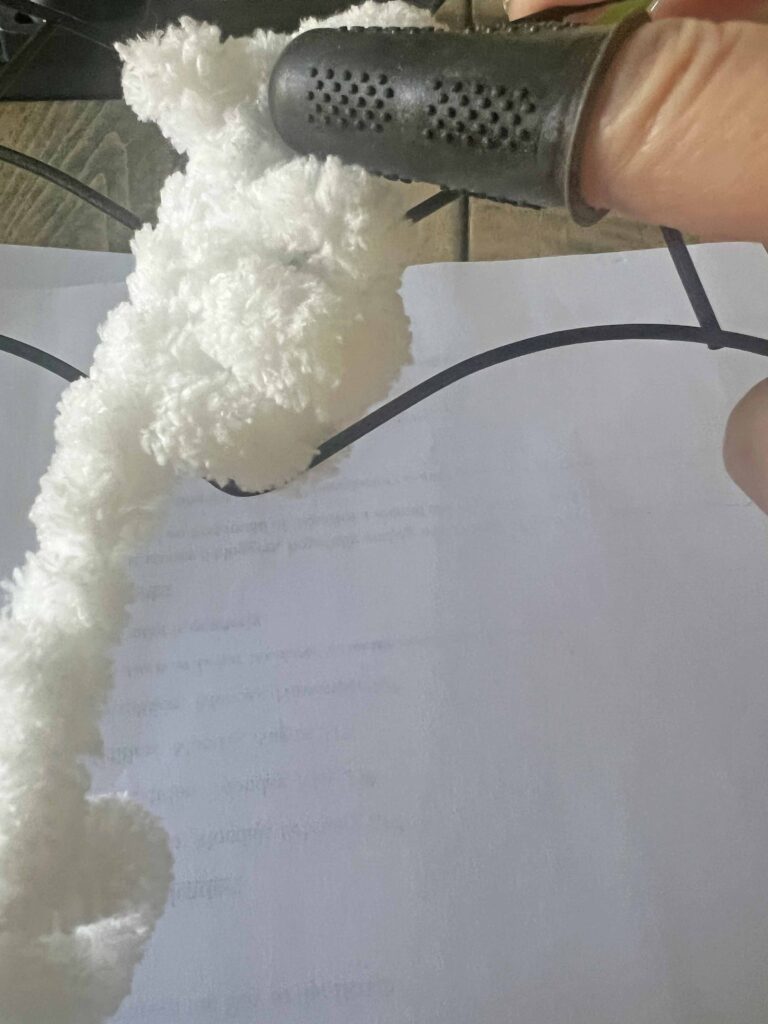 Valentine's Craft: Pearly White Heart Wreath DIY