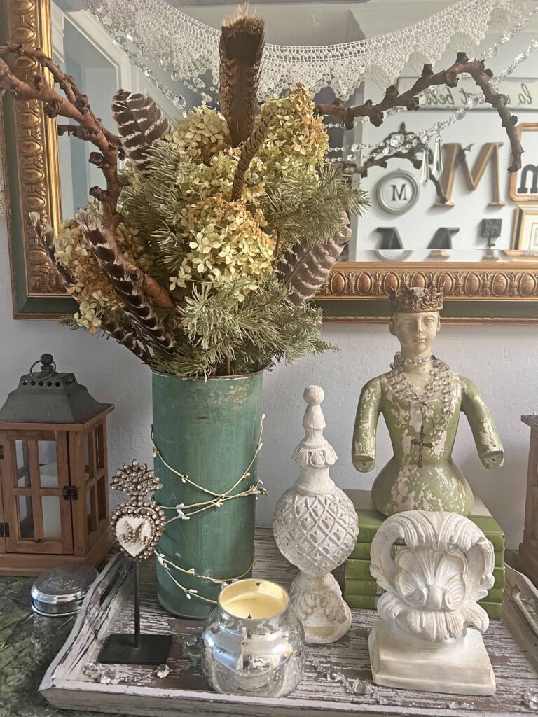 how to lean into nature for winter decor