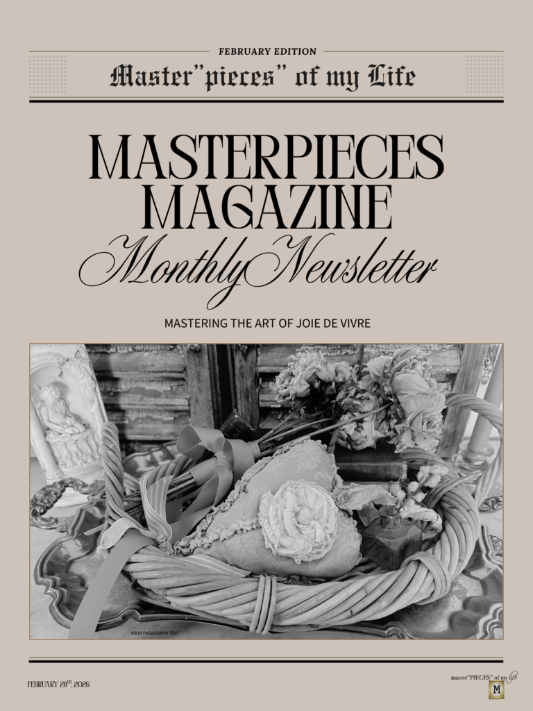 Masterpieces Magazine #02 Newsletter