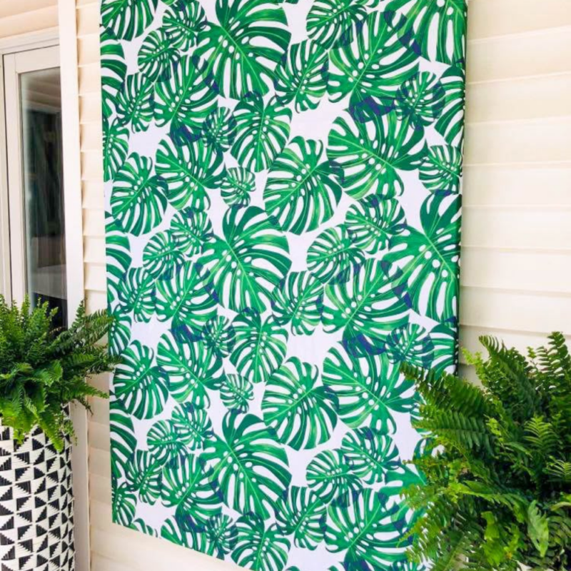 outdoor wall art for summer